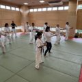 武道場での練習は一段と気合が入ります！（ＹＭＮさんより）